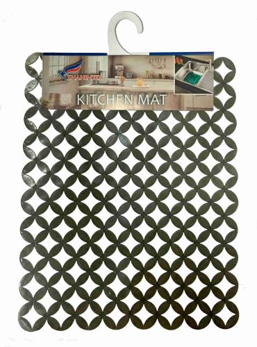 CIRCLES sink mat, 25*31 black
