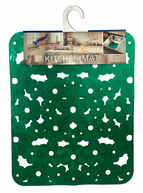 CAMOMILE sink mat, 25*31 green