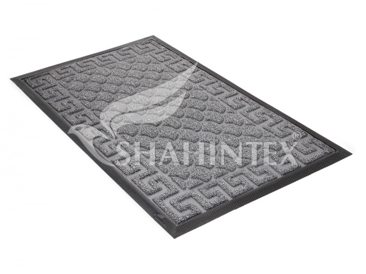 SHAHINTEX LUX mix door mat, 45*75 gray 50