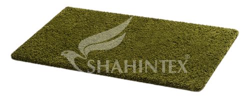 SHAHINTEX MICROFIBER bathroom mat, 100*150 olive m11