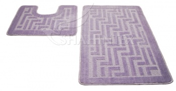 SHAHINTEX PP bathroom mats, 50*80+50*50 lilac 62