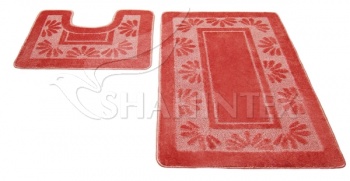 SHAHINTEX PP bathroom mats, 60*100+60*50 coral 57
