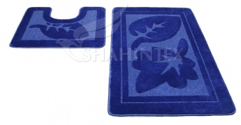 SHAHINTEX PP bathroom mats, 50*80+50*50 blue 56