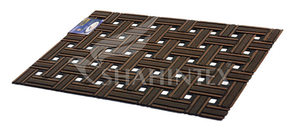 SHAHINTEX SH F888 flocked door mat, 45*76