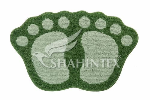 SHAHINTEX PAWS MICROFIBER mat combined, 40*60 green 52