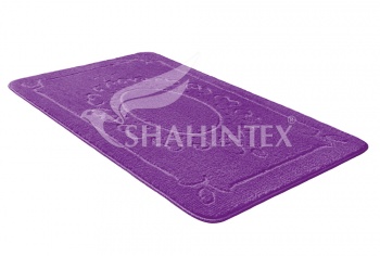 SHAHINTEX ECO bathroom mat, 60*90 purple 61