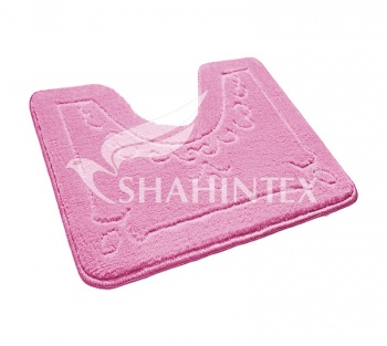 SHAHINTEX ECO toilet room mat, 60*50 pink 64