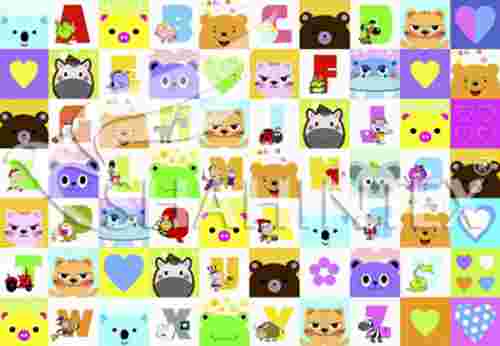 SHAHINTEX SPRING PHOTOPRINT SH P115 universal mat, 100*145