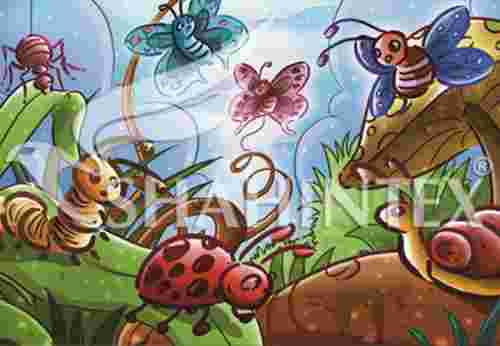 SHAHINTEX SPRING PHOTOPRINT SH P119 universal mat, 100*145