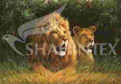 SHAHINTEX SPRING PHOTOPRINT SH P121 universal mat, 100*145