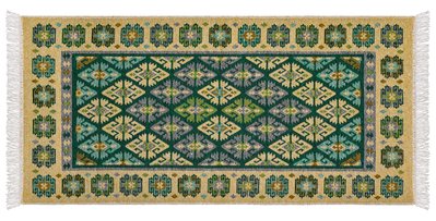 icarpet ETNO universal mat, 70*140 002 malachite