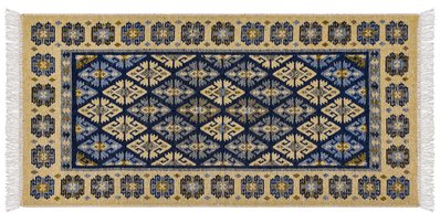 icarpet ETNO universal mat, 70*140 002 sapphire