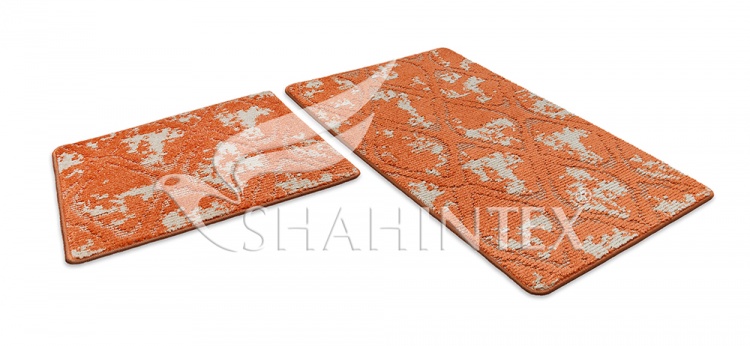 SHAHINTEX VINTAGE SH V002 mats, 60*100+60*50 terra cotta 65