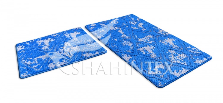 SHAHINTEX VINTAGE SH V002 mats, 50*80+50*50 blue 56