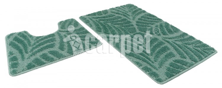 icarpet ACTIVE mats, 50*80+50*40 001 green 52