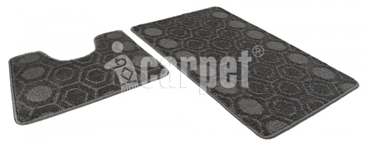 icarpet ACTIVE mats, 50*80+50*40 002 grey 50