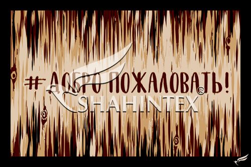 SHAHINTEX DIGITAL PRINT absorbing mat, «Welcome» 60*90