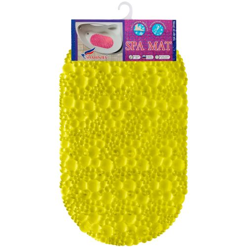 LENS anti-slip bathroom mat, 67*38 yellow