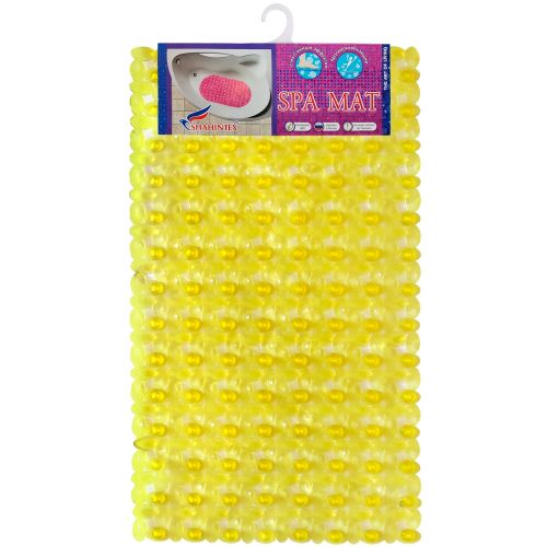 MOSAIC anti-slip bathroom mat, 67*38 yellow