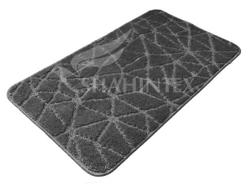 SHAHINTEX PP bathroom mat, 50*80 001 graphite 62