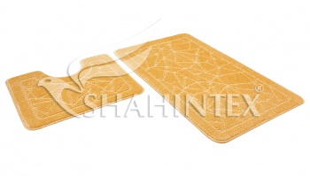 SHAHINTEX PP bathroom mats, 50*80+50*50 creme brulee 78