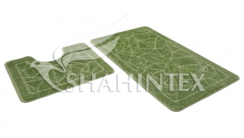 SHAHINTEX PP bathroom mats, 50*80+50*50 001 green tea 79