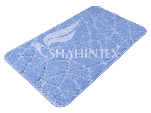 SHAHINTEX PP bathroom mat, 50*80 light-blue 11