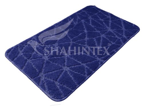SHAHINTEX PP bathroom mat, 50*80 dark-blue 14