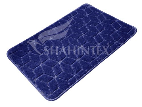 SHAHINTEX PP bathroom mat, 50*80 dark-blue 14