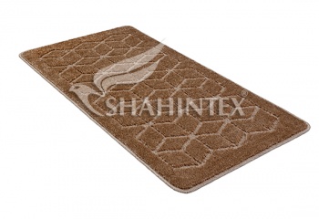 SHAHINTEX PP bathroom mat, 50*80 001 coffee and milk 55