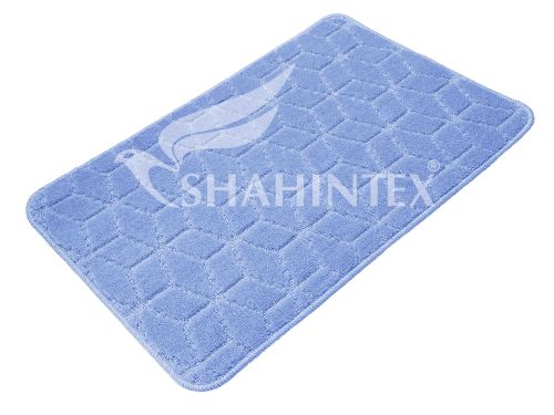 SHAHINTEX PP bathroom mat, 50*80 light-blue 11