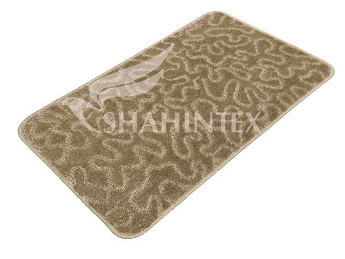 SHAHINTEX PP bathroom mat, 50*80 001 coffee and milk 55