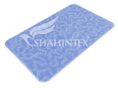 SHAHINTEX PP bathroom mat, 50*80 light-blue 11