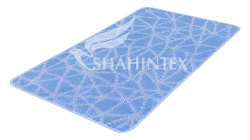 SHAHINTEX PP bathroom mat, 60*100 light-blue 11