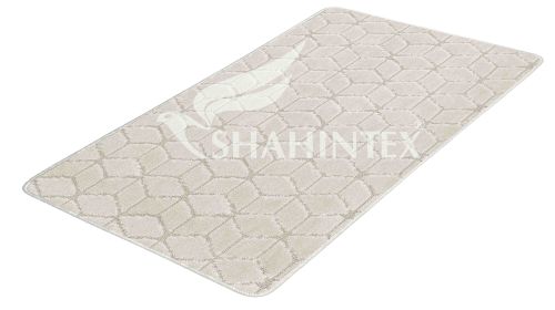 SHAHINTEX PP bathroom mat, 60*100 cream 3