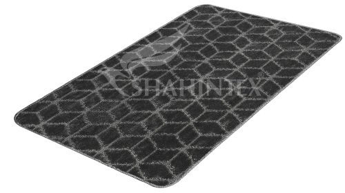 SHAHINTEX PP bathroom mat, 60*100 graphite 62