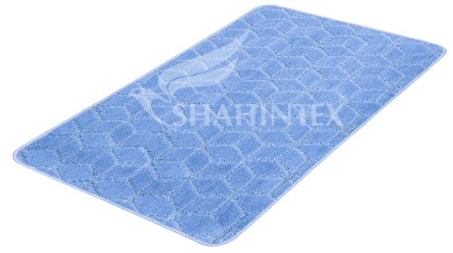 SHAHINTEX PP bathroom mat, 60*100 light-blue 11
