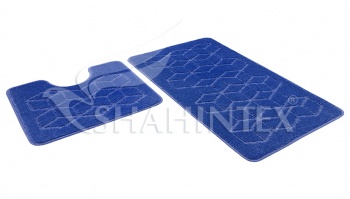 SHAHINTEX PP bathroom mats, 50*80+50*50 blue 56