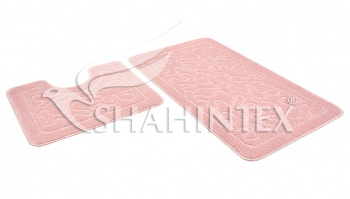SHAHINTEX PP bathroom mats, 50*80+50*50 flamingo 77