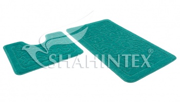 SHAHINTEX PP bathroom mats, 50*80+50*50 001 mint 72