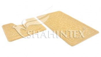 SHAHINTEX PP bathroom mats, 60*100+60*50 cream 3