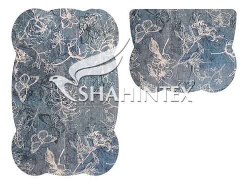 Set of mats SHAHINTEX SILK PHOTOPRINT (01) 