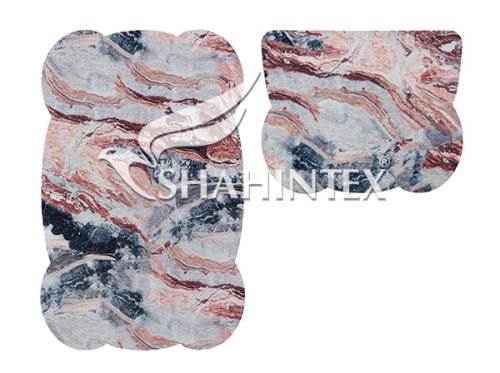 Set of mats SHAHINTEX SILK PHOTOPRINT (02) 