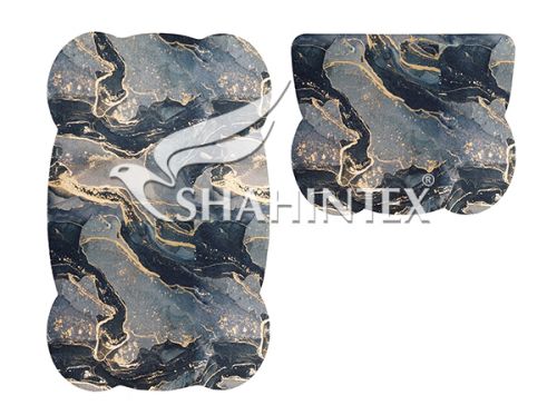 Set of mats SHAHINTEX SILK PHOTOPRINT (03) 