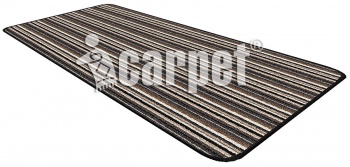 PP LOOP mat, icarpet 57*120 brown 34
