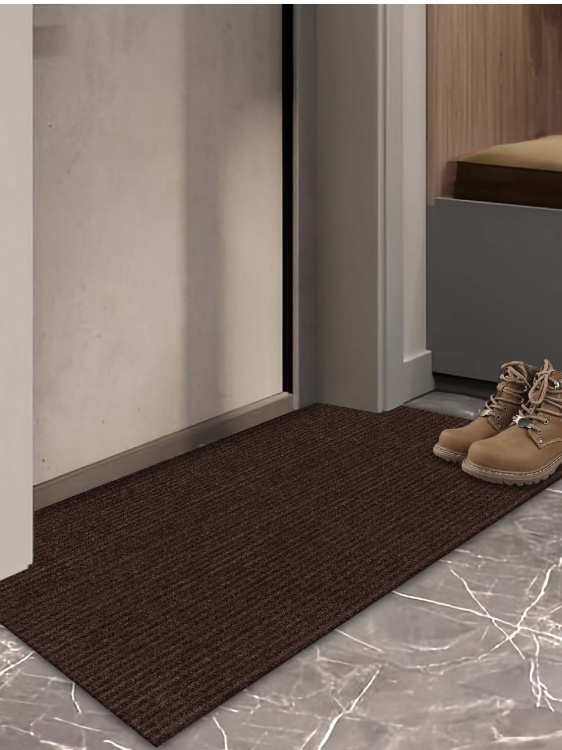 Absorbing door mat icarpet DUAL RIBB TPR 60х120 brown
