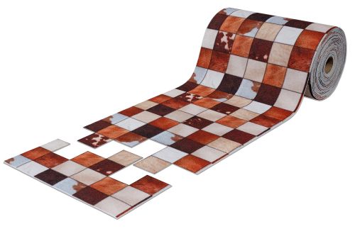 Roll mat cuttable anti-slip icarpet PRINT (101) 60х1500 