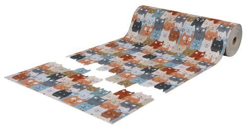 Roll mat cuttable anti-slip icarpet PRINT (100) 100х1500 