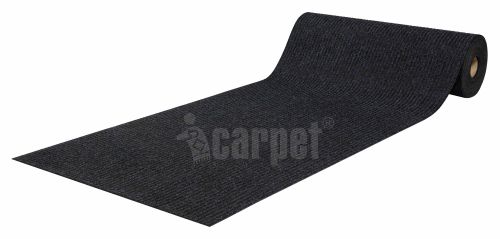 Roll mat door absorbing icarpet RIBBED TPR 60x1500 antracite