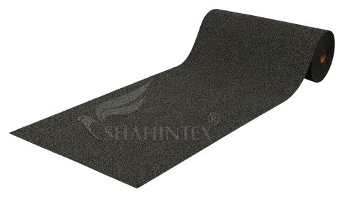 Roll mat dirt resistant SHAHINTEX STRONG GRASS TPR 120x1500 antracite